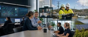 Modern Utilities Operations Connected by Secure Technology